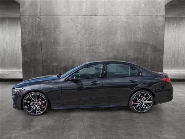 new 2024 Mercedes-Benz AMG C 43 car, priced at $73,315