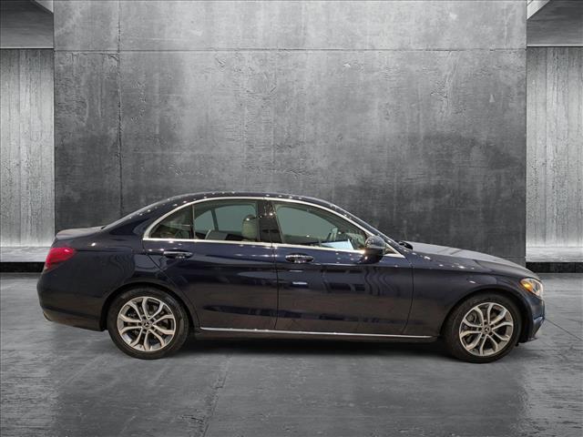 used 2018 Mercedes-Benz C-Class car, priced at $18,999