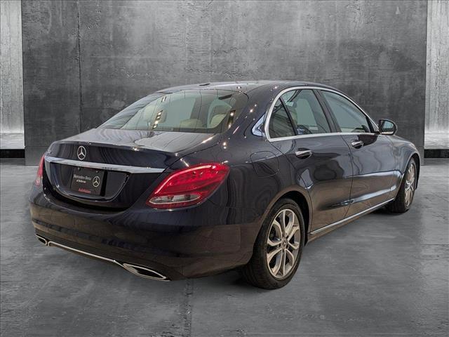used 2018 Mercedes-Benz C-Class car, priced at $18,999