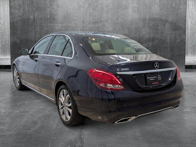 used 2018 Mercedes-Benz C-Class car, priced at $18,999
