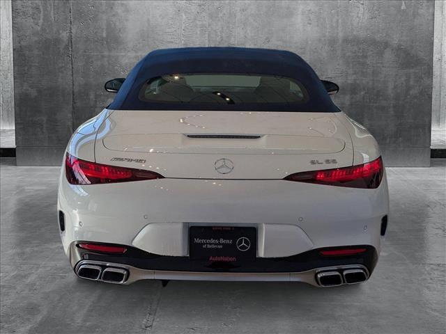new 2025 Mercedes-Benz AMG SL 55 car, priced at $166,250