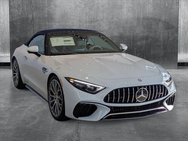 new 2025 Mercedes-Benz AMG SL 55 car, priced at $166,250