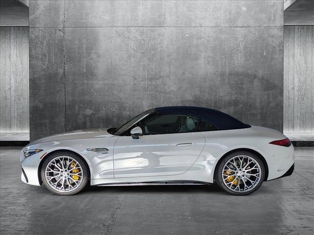 new 2025 Mercedes-Benz AMG SL 55 car, priced at $166,250