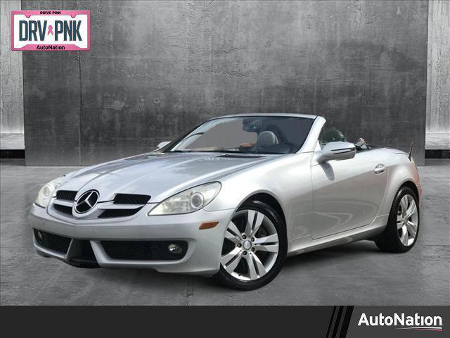 used 2009 Mercedes-Benz SLK-Class car, priced at $12,480