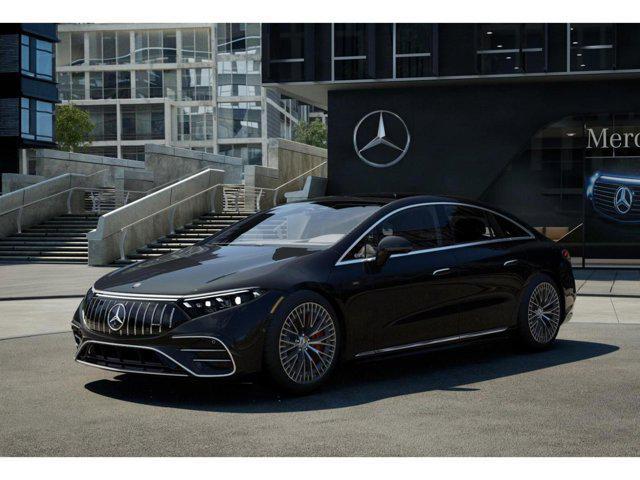 new 2025 Mercedes-Benz AMG EQS car, priced at $150,245