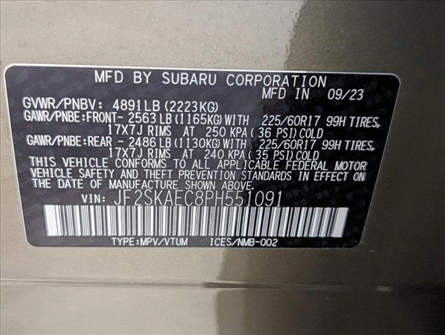 used 2023 Subaru Forester car, priced at $28,895
