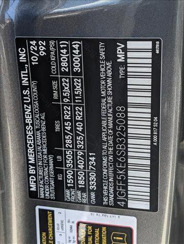 new 2025 Mercedes-Benz GLS 450 car, priced at $96,495