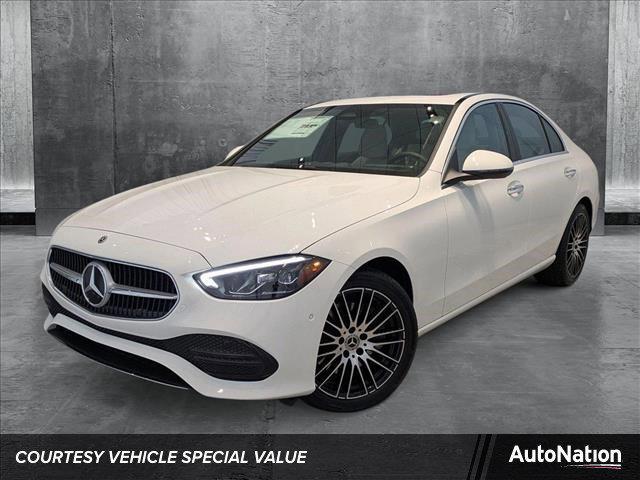 new 2025 Mercedes-Benz C-Class car, priced at $52,620