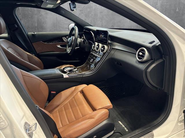 used 2019 Mercedes-Benz AMG C 43 car, priced at $37,995