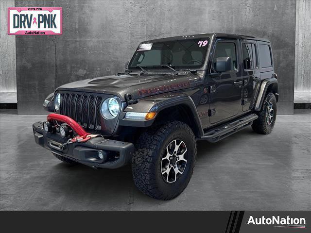 used 2019 Jeep Wrangler Unlimited car, priced at $33,488