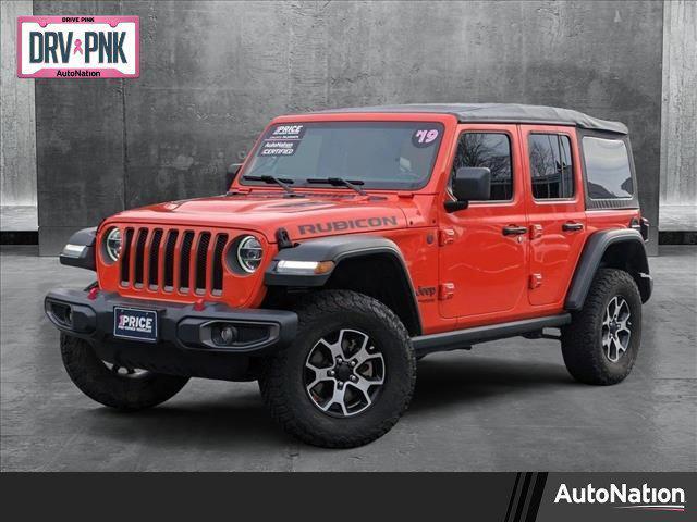 used 2019 Jeep Wrangler Unlimited car, priced at $34,142