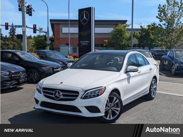 used 2021 Mercedes-Benz C-Class car, priced at $35,990