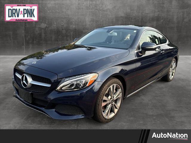 used 2017 Mercedes-Benz C-Class car, priced at $21,890