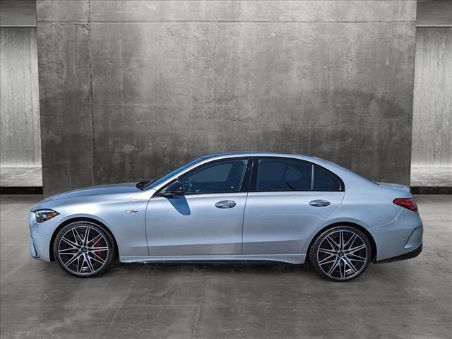 new 2024 Mercedes-Benz AMG C 43 car, priced at $75,185