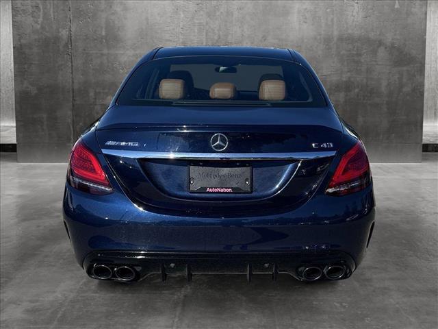 used 2020 Mercedes-Benz AMG C 43 car, priced at $42,690