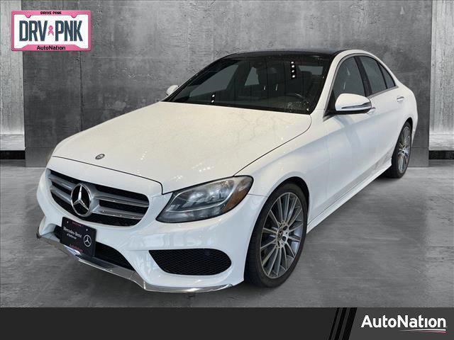 used 2017 Mercedes-Benz C-Class car, priced at $14,995