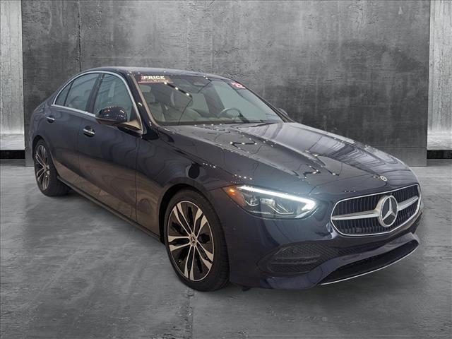 used 2022 Mercedes-Benz C-Class car, priced at $35,897