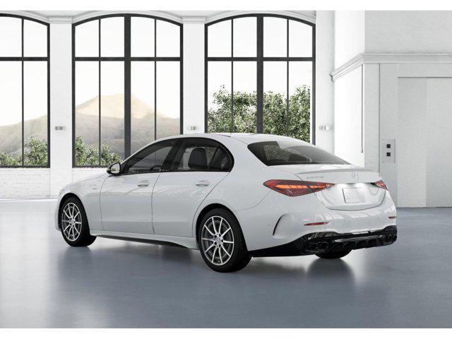 new 2025 Mercedes-Benz AMG C 43 car, priced at $68,085