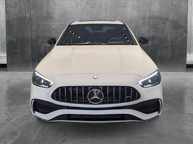 new 2025 Mercedes-Benz AMG C 43 car, priced at $68,085