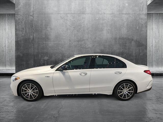 new 2025 Mercedes-Benz AMG C 43 car, priced at $68,085