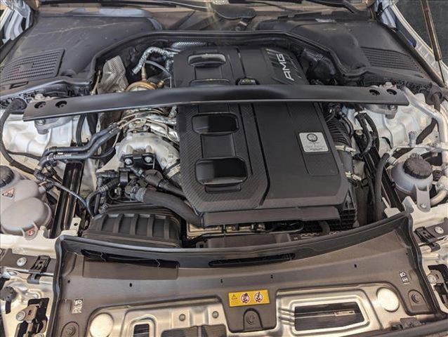 new 2025 Mercedes-Benz AMG C 43 car, priced at $68,085