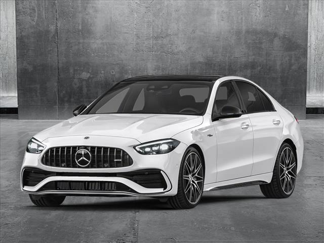 new 2025 Mercedes-Benz AMG C 43 car, priced at $68,085