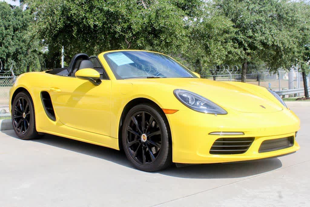 used 2023 Porsche 718 Boxster car, priced at $67,988