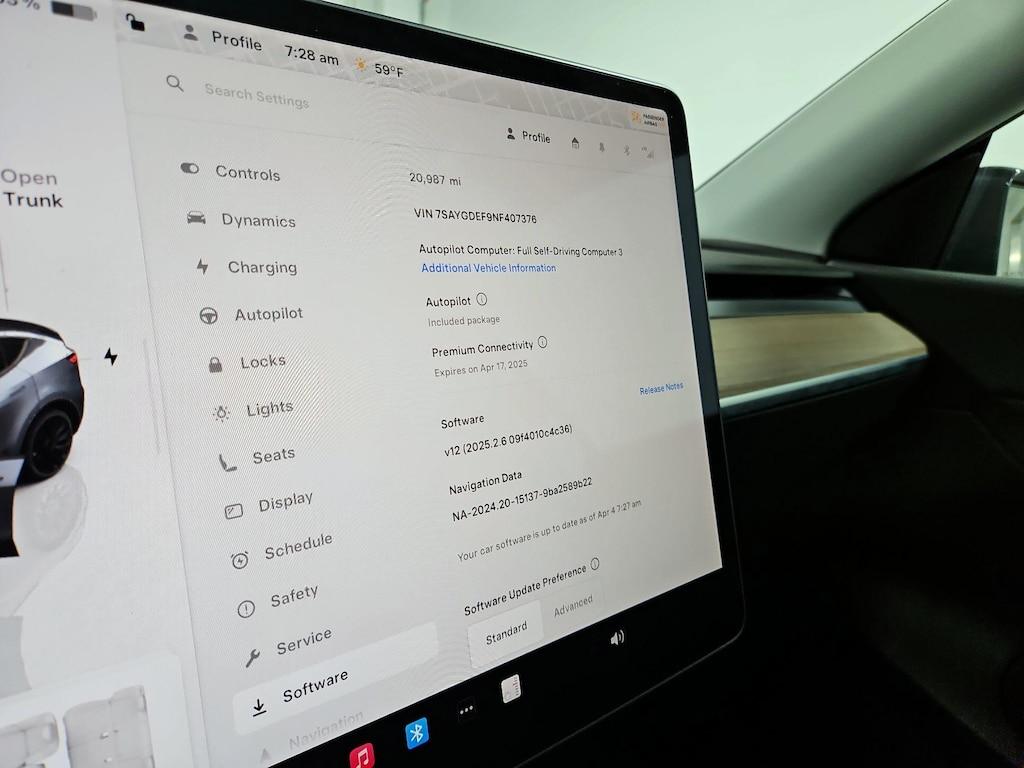 used 2022 Tesla Model Y car, priced at $34,998