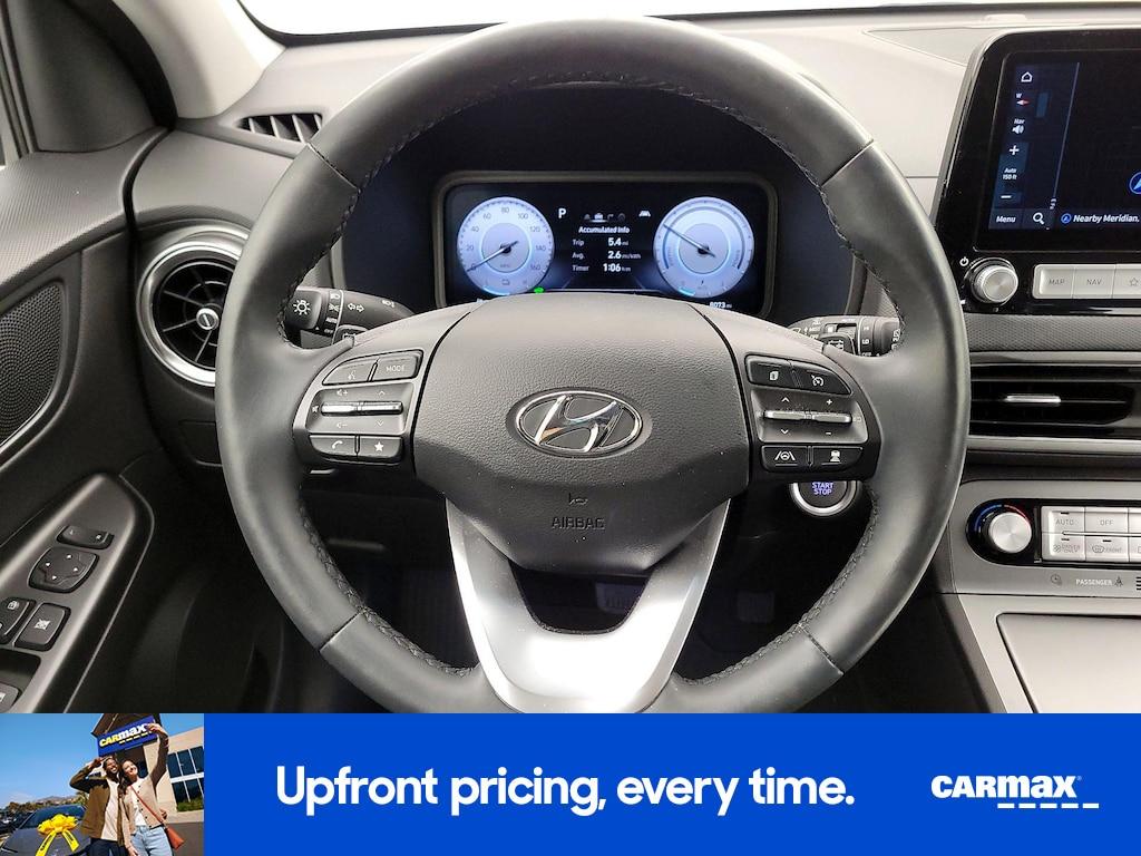 used 2023 Hyundai Kona EV car, priced at $27,998