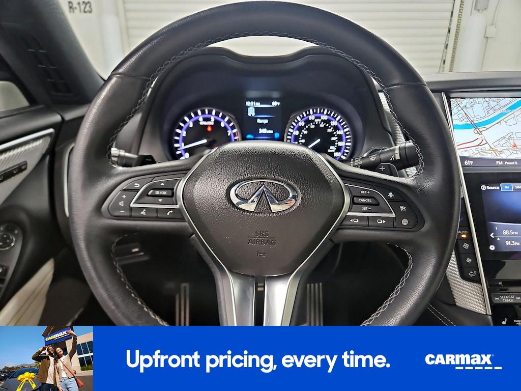 used 2017 INFINITI Q60 car, priced at $31,998