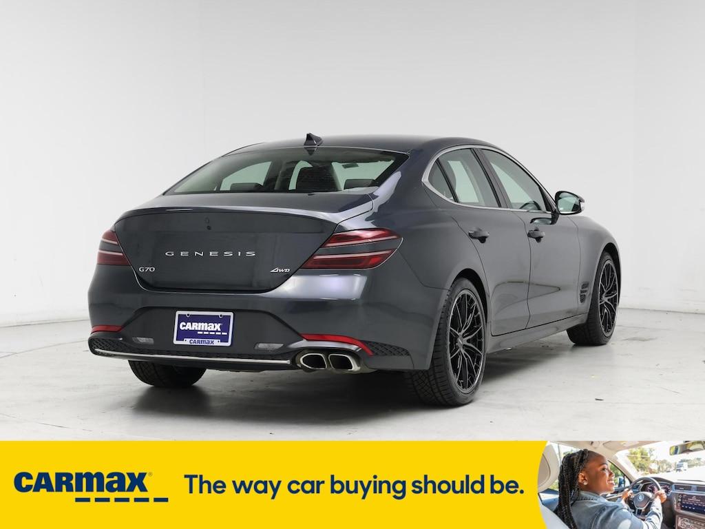 used 2023 Genesis G70 car, priced at $25,998