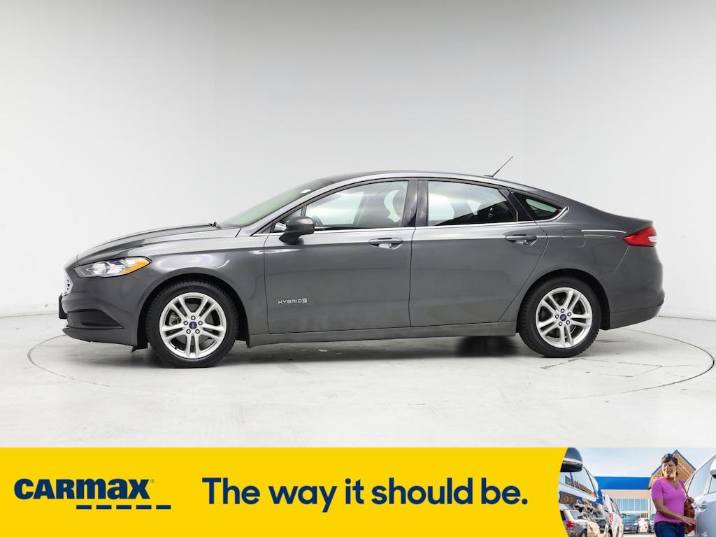 used 2018 Ford Fusion Hybrid car, priced at $13,998