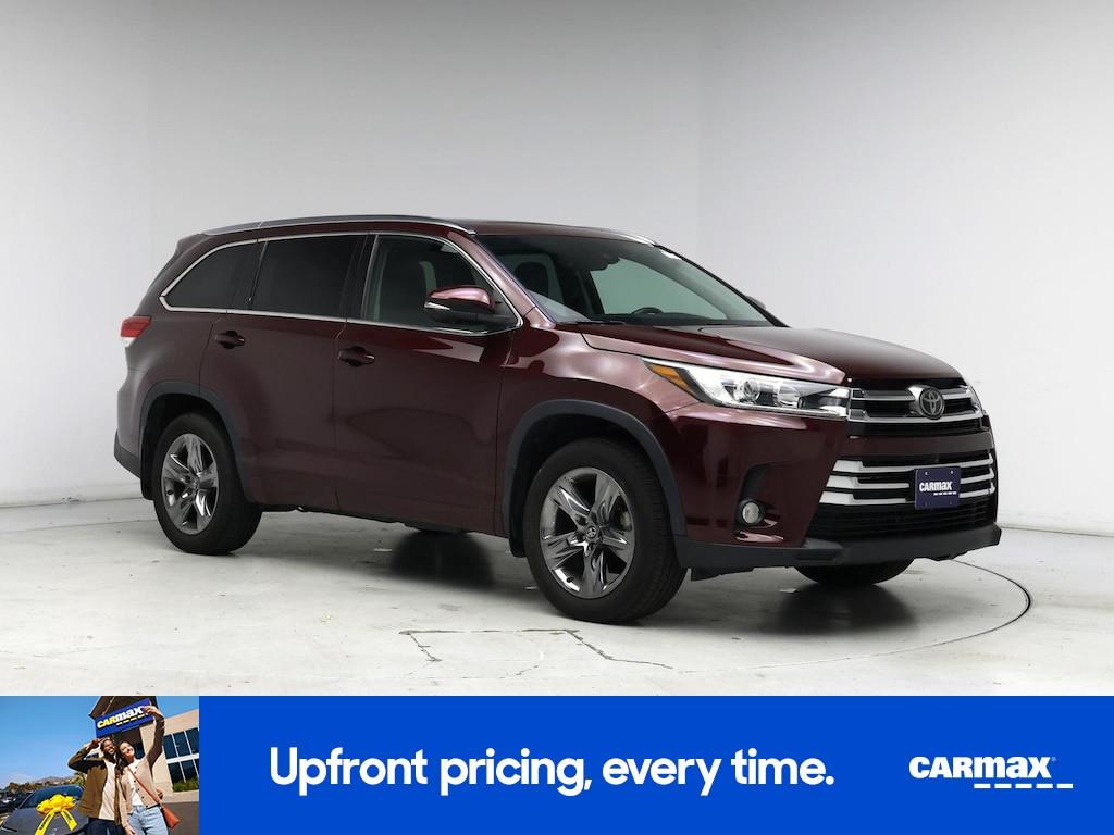 used 2018 Toyota Highlander car, priced at $29,998