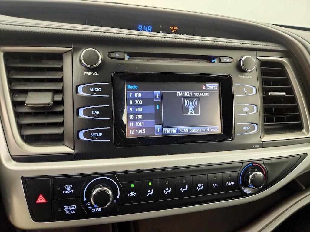 used 2017 Toyota Highlander car, priced at $17,998