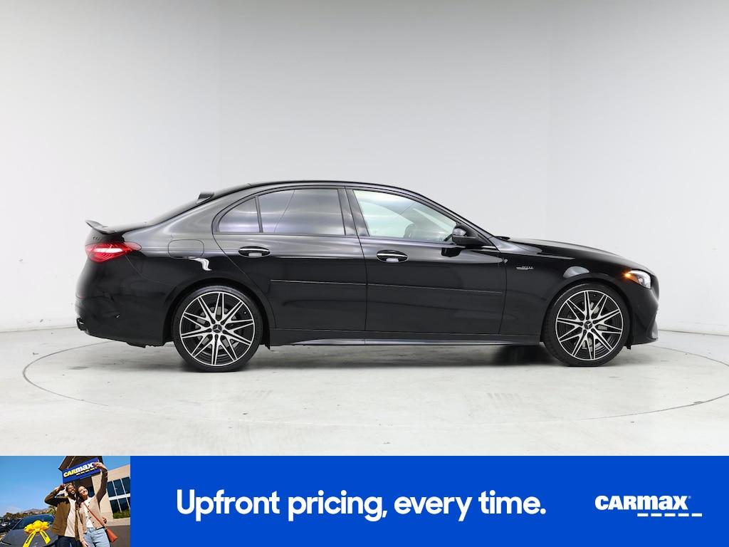 used 2023 Mercedes-Benz AMG C 43 car, priced at $50,998