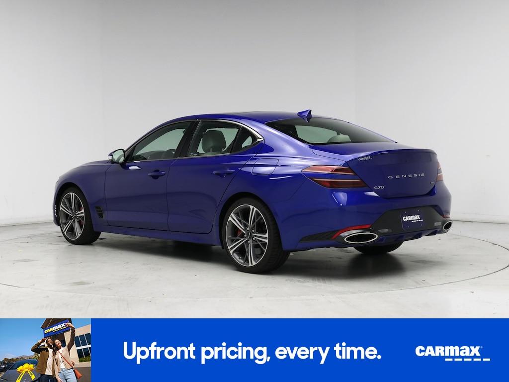 used 2024 Genesis G70 car, priced at $42,998