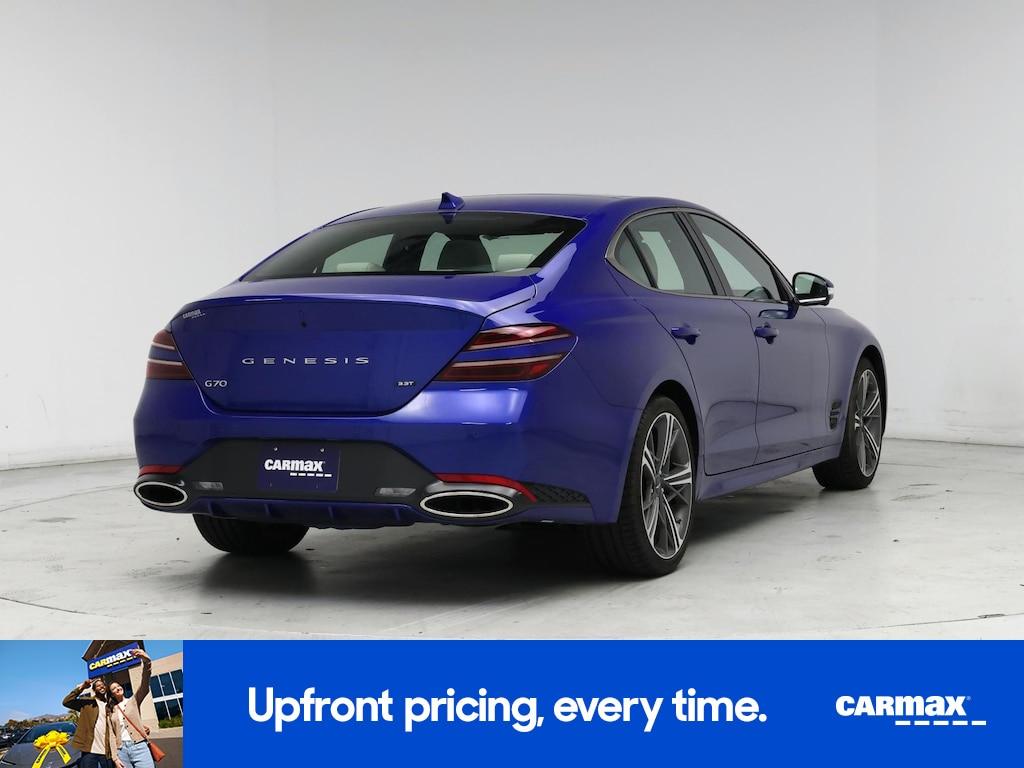 used 2024 Genesis G70 car, priced at $42,998