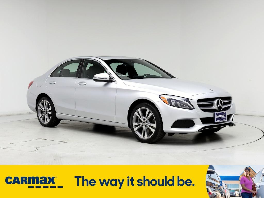 used 2018 Mercedes-Benz C-Class car, priced at $19,998