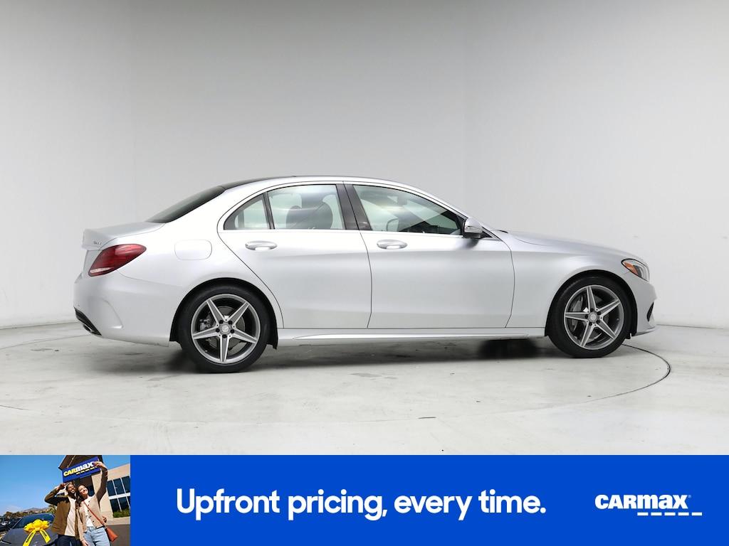 used 2015 Mercedes-Benz C-Class car, priced at $16,998