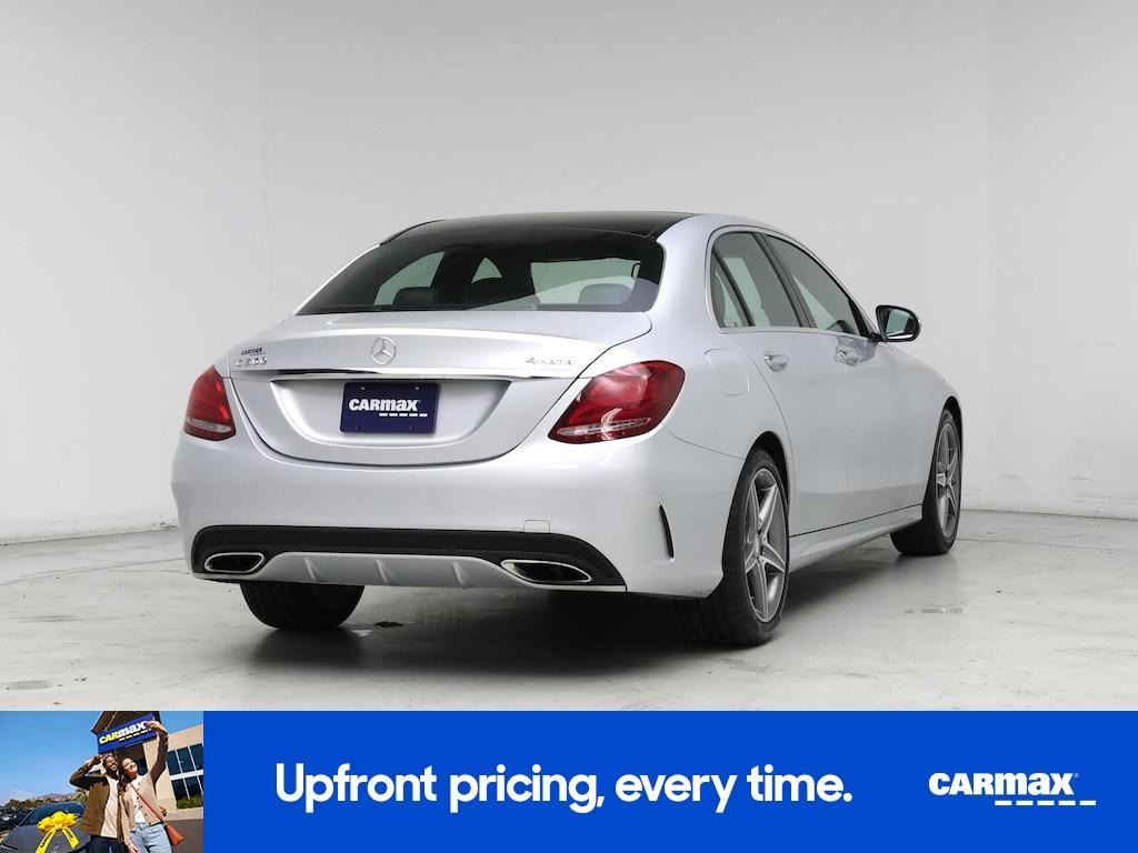 used 2015 Mercedes-Benz C-Class car, priced at $16,998