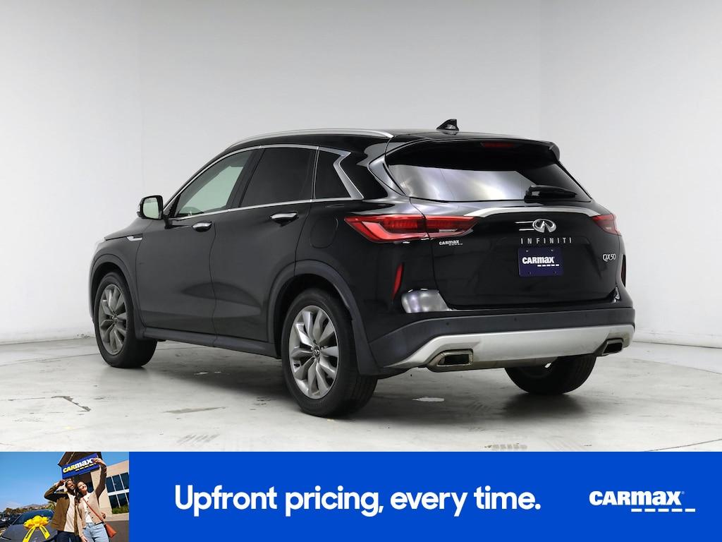 used 2021 INFINITI QX50 car, priced at $24,998