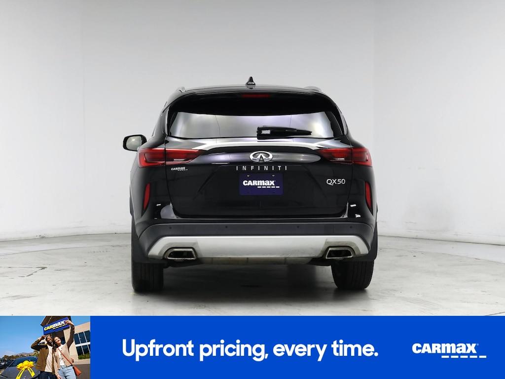used 2021 INFINITI QX50 car, priced at $24,998