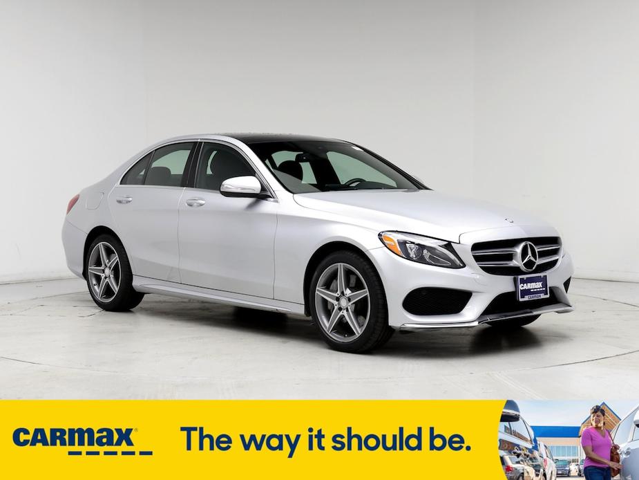 used 2015 Mercedes-Benz C-Class car, priced at $19,998