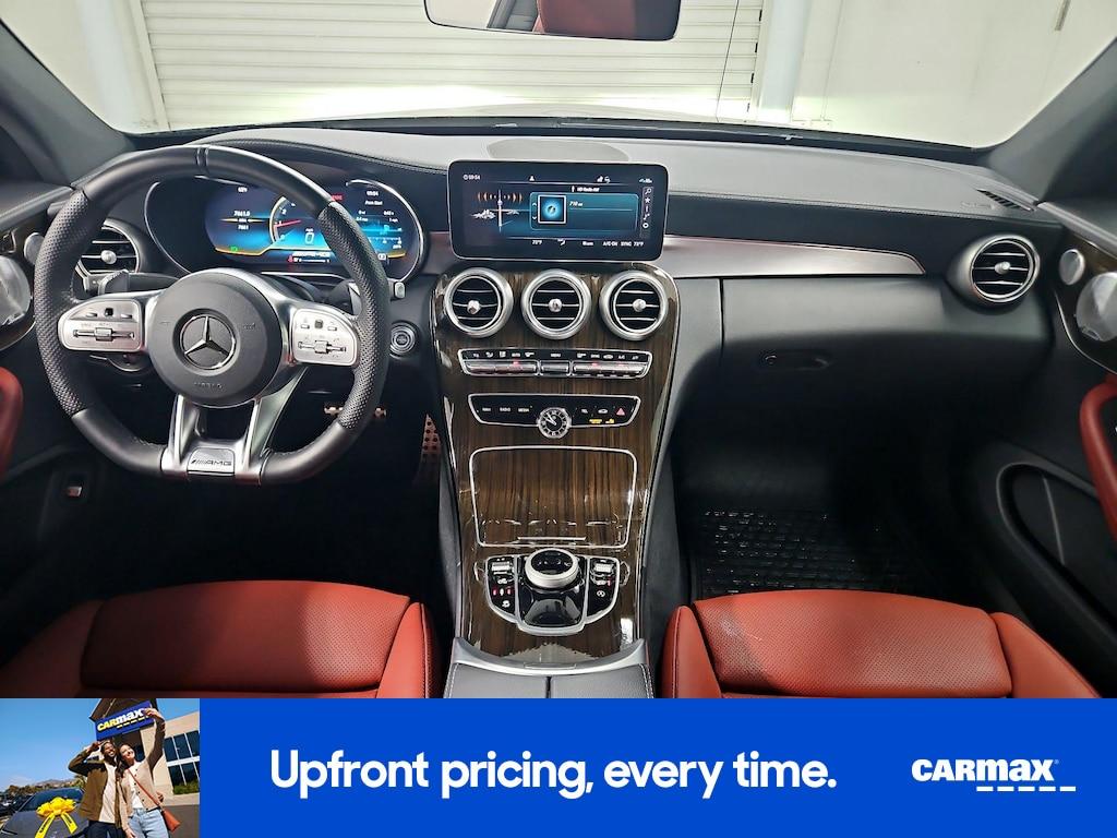 used 2022 Mercedes-Benz AMG C 43 car, priced at $48,998