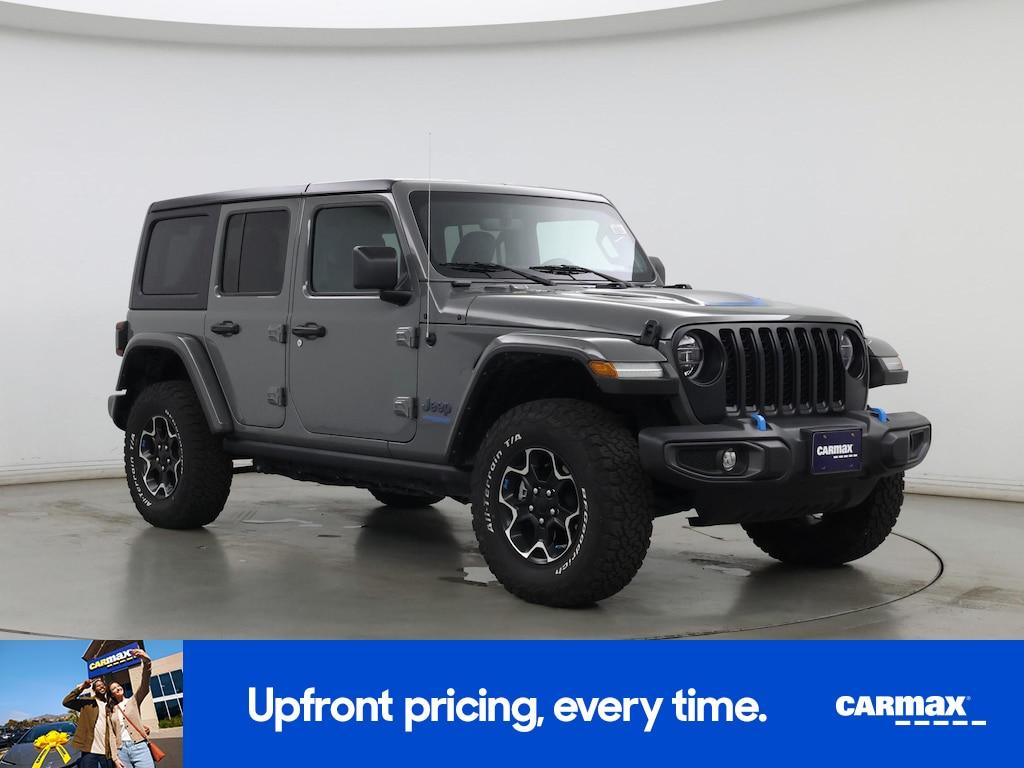 used 2022 Jeep Wrangler Unlimited 4xe car, priced at $37,998