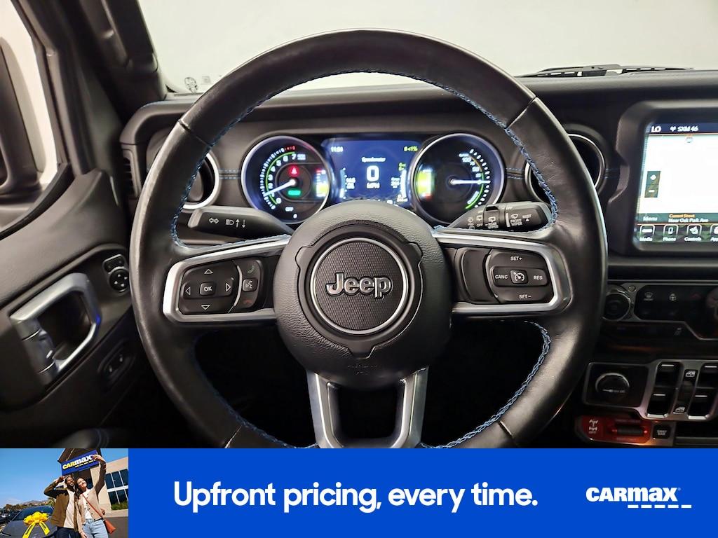 used 2022 Jeep Wrangler Unlimited 4xe car, priced at $37,998