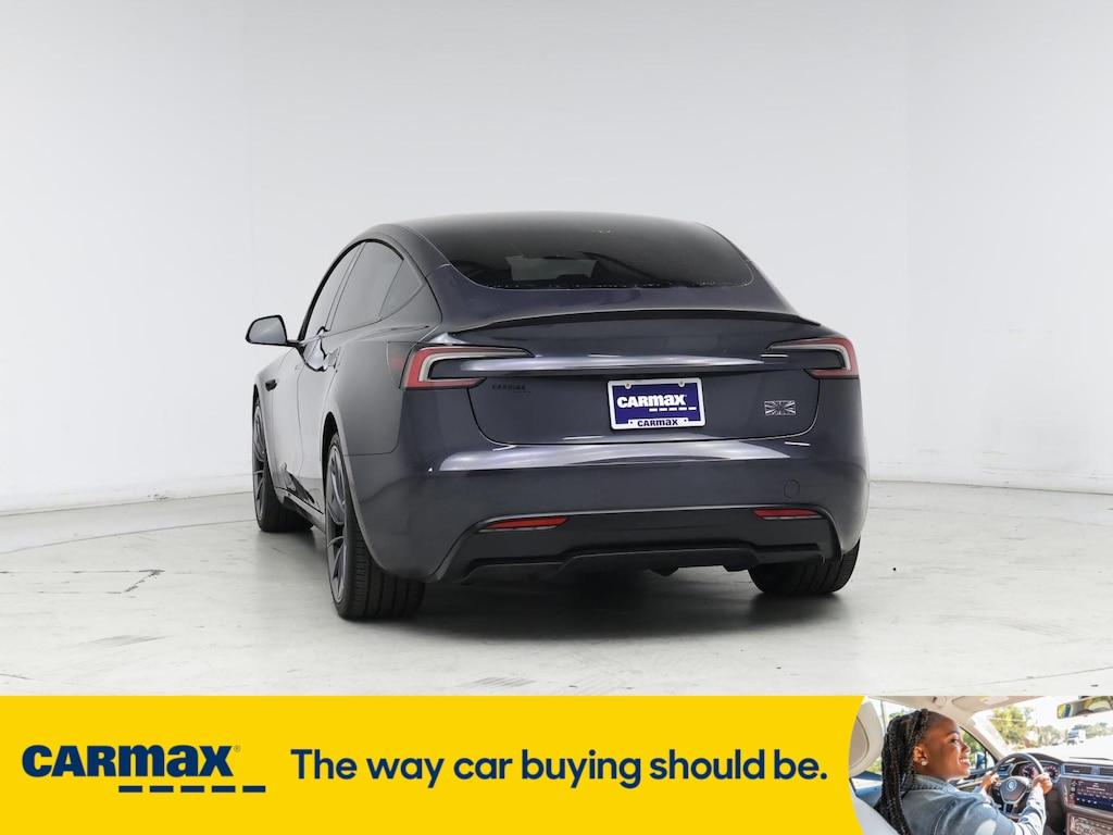 used 2025 Tesla Model 3 car, priced at $47,998