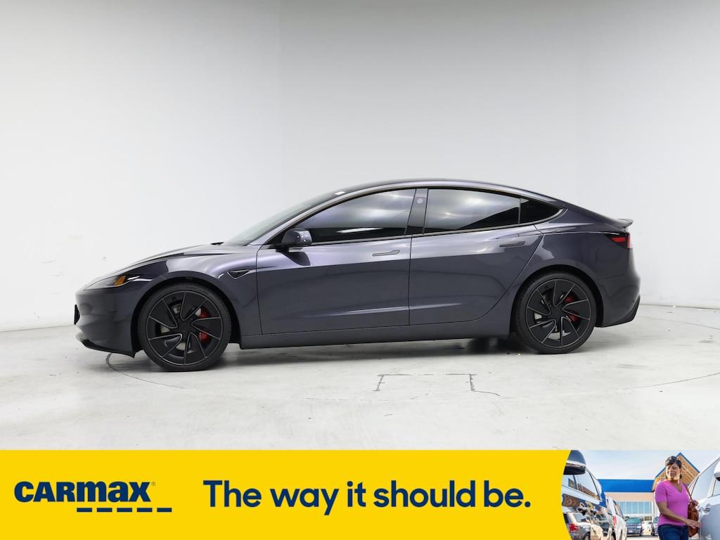 used 2025 Tesla Model 3 car, priced at $47,998
