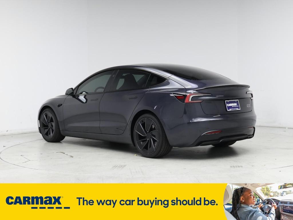 used 2025 Tesla Model 3 car, priced at $47,998
