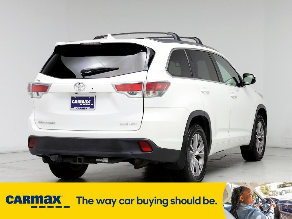 used 2015 Toyota Highlander car, priced at $26,998